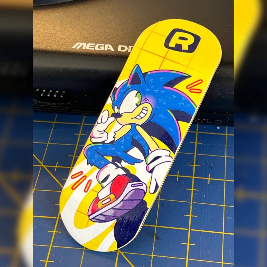 Imagen 8 de RetroFB - Deck Blue Hedgehog [Real-Wear]